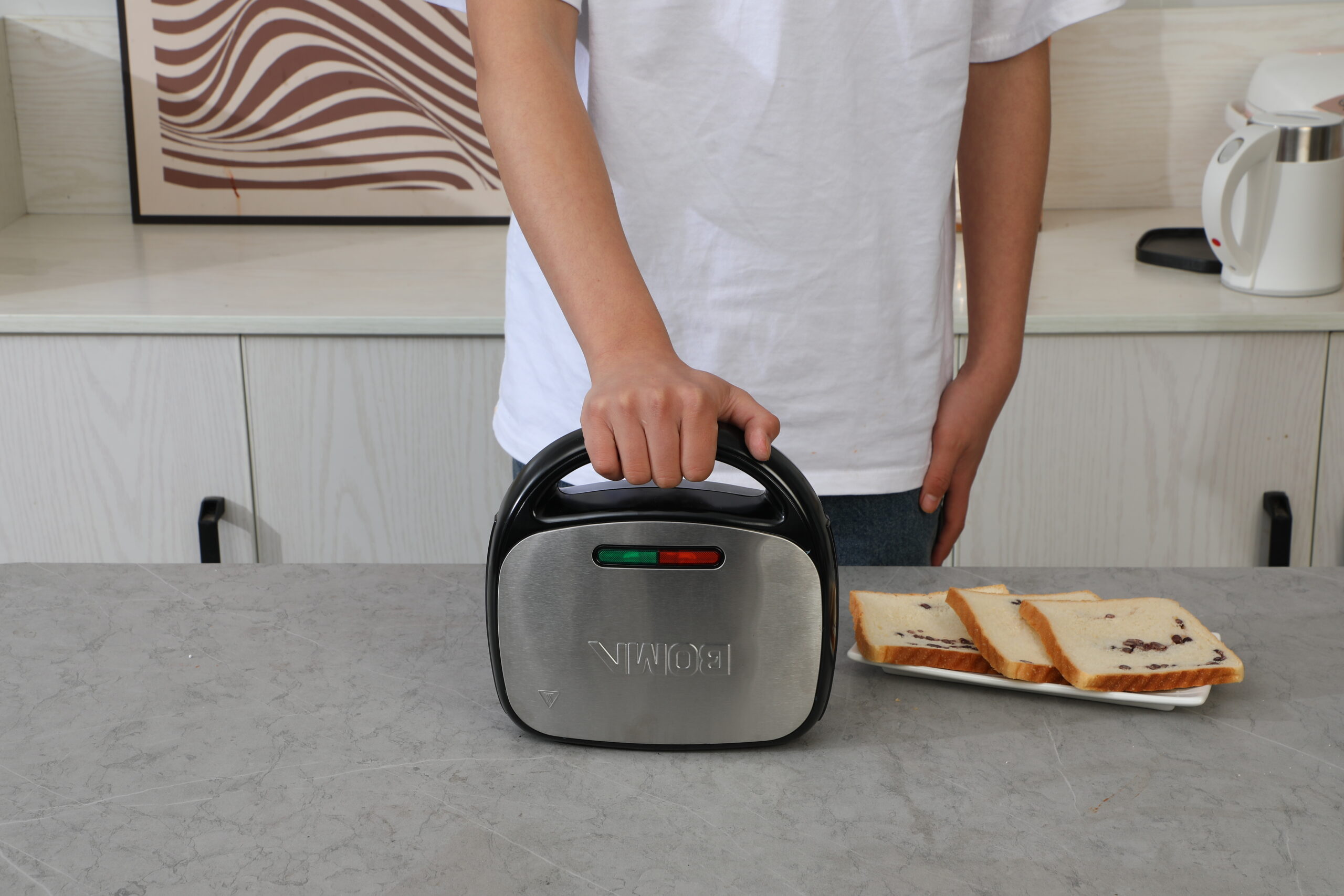 Boma Contact Grill 850W Sandwich Maker