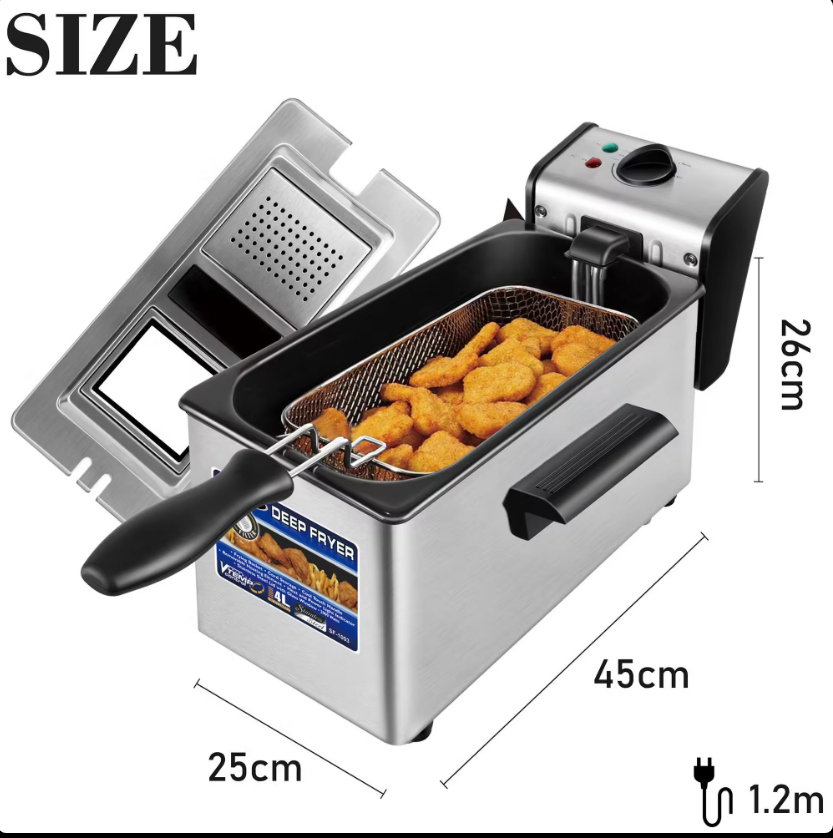 Sonifer Deep Fryer 4 Liter Kg - Image 2