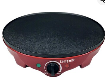 Beper Electric Grill 1300W CREPE MAKER - Image 3