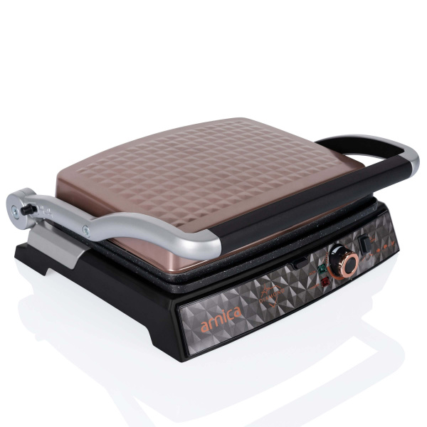 Arnica Contact Grill 2000W Rose - Image 4